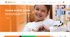 Desktop Screenshot of ecs.org.br